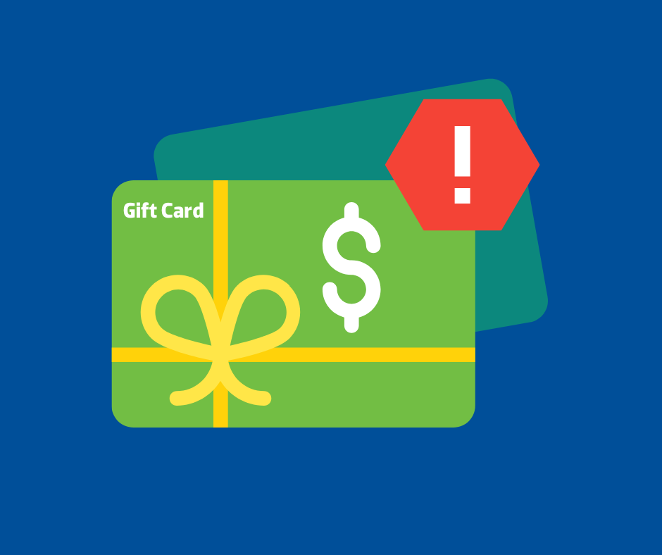 What Is A Gift Card Scam Community 1st Credit Union